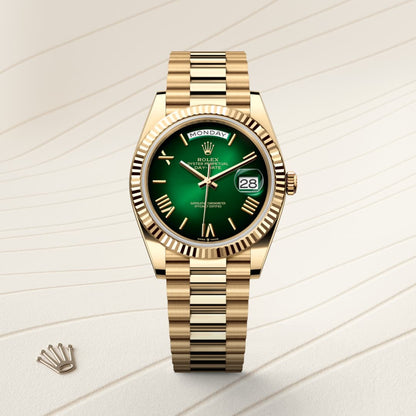 Rolex Day-Date 40 Oyster, 40 mm, yellow gold